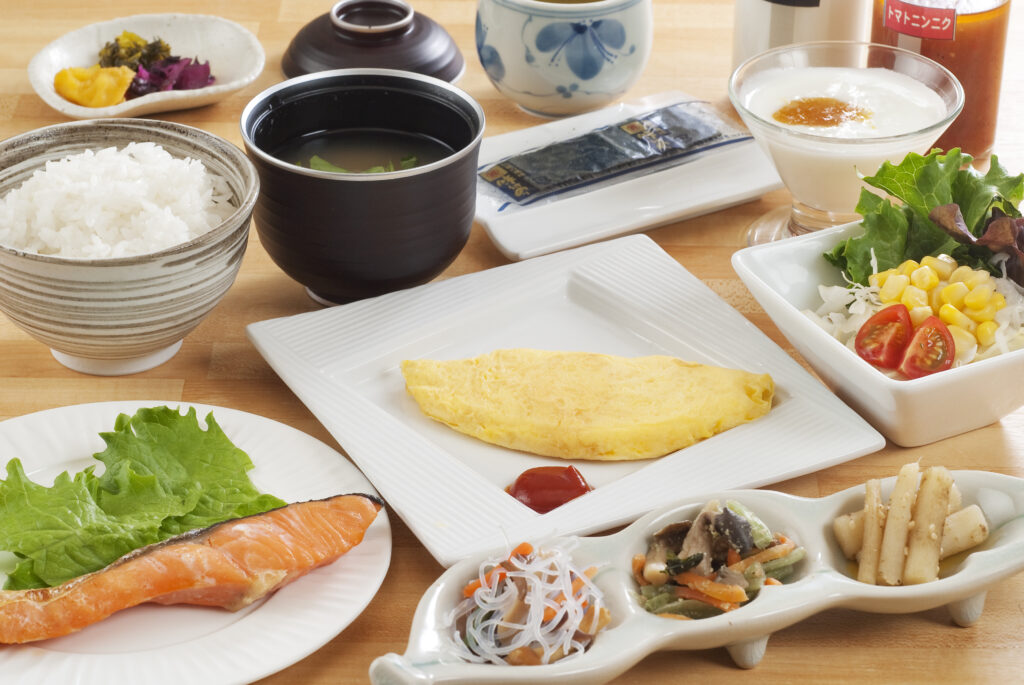 和朝食
