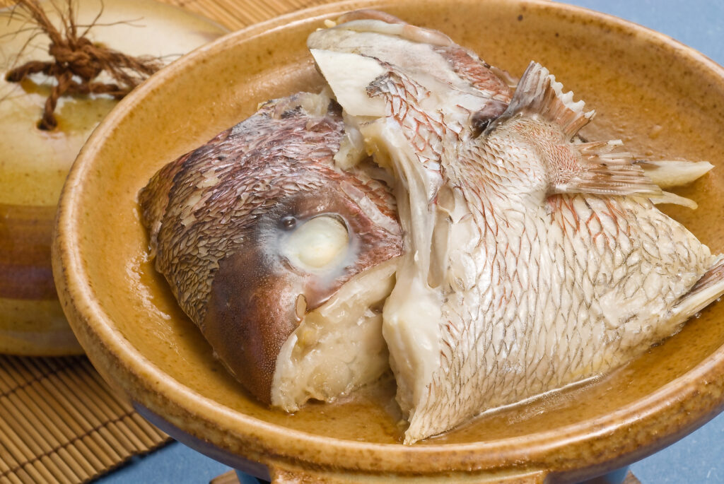 鯛陶板焼き