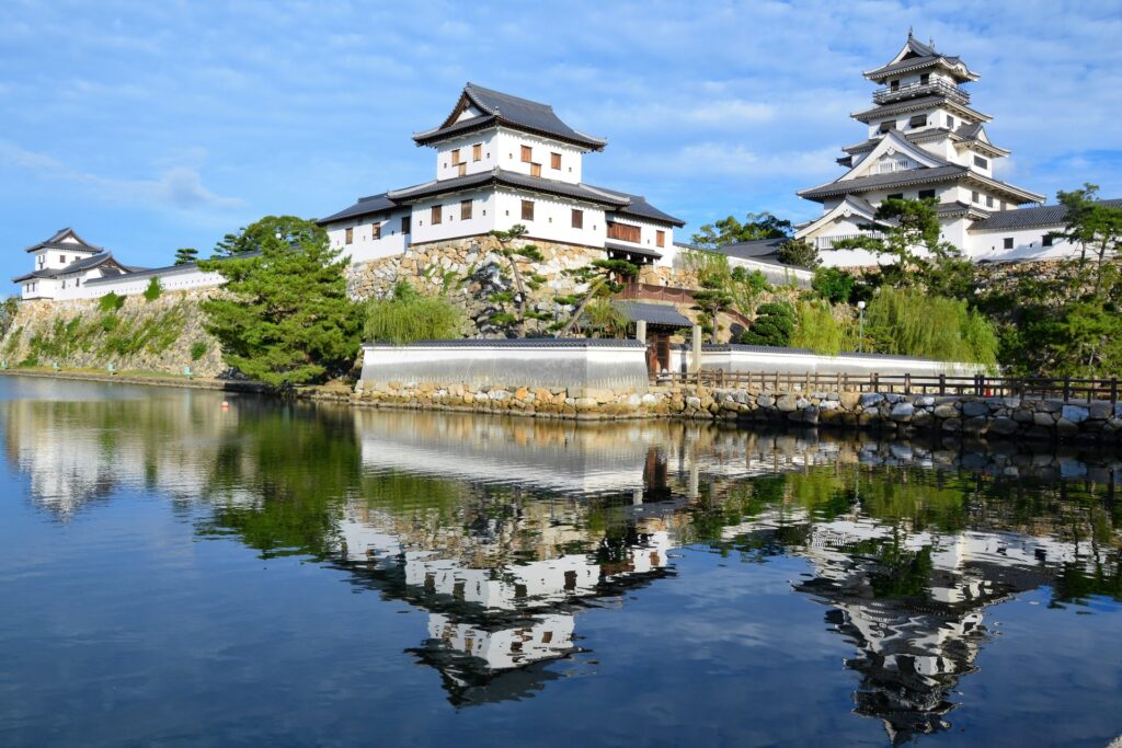 今治城と堀