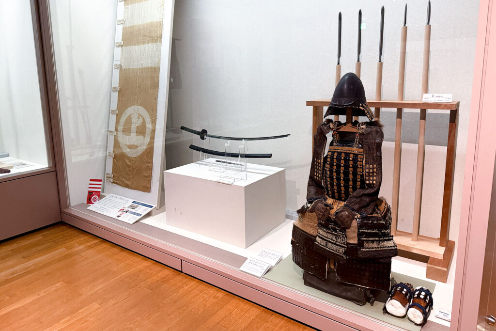 村上海賊ミュージアム 武具展示