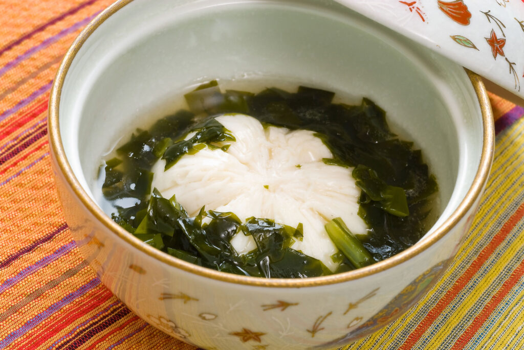 筍と白身の蒸し合わせ