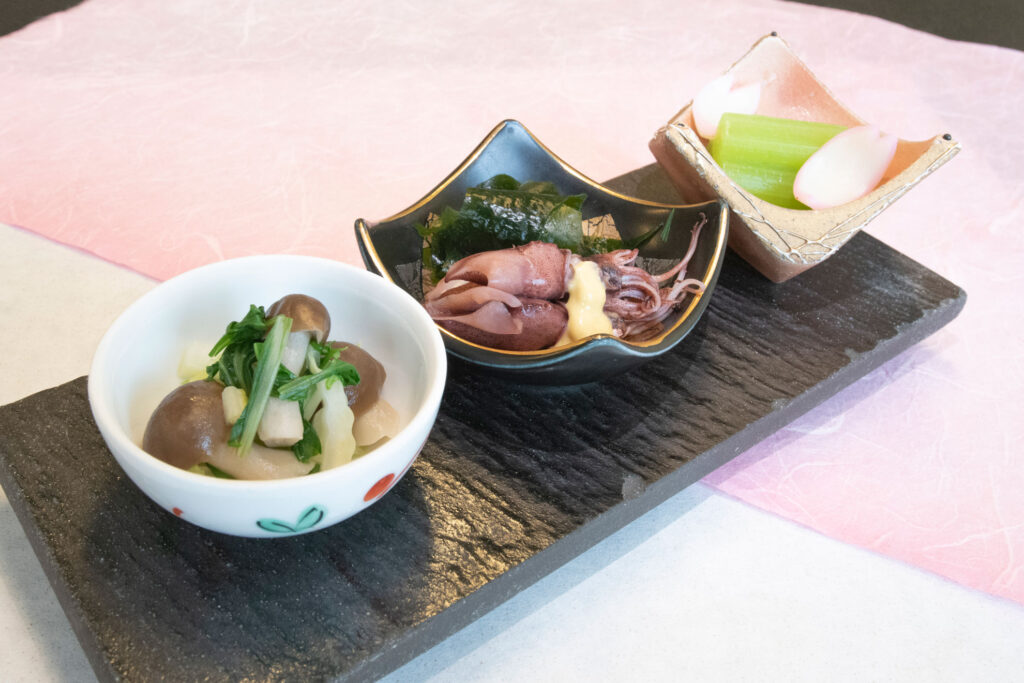 春の前菜3種
