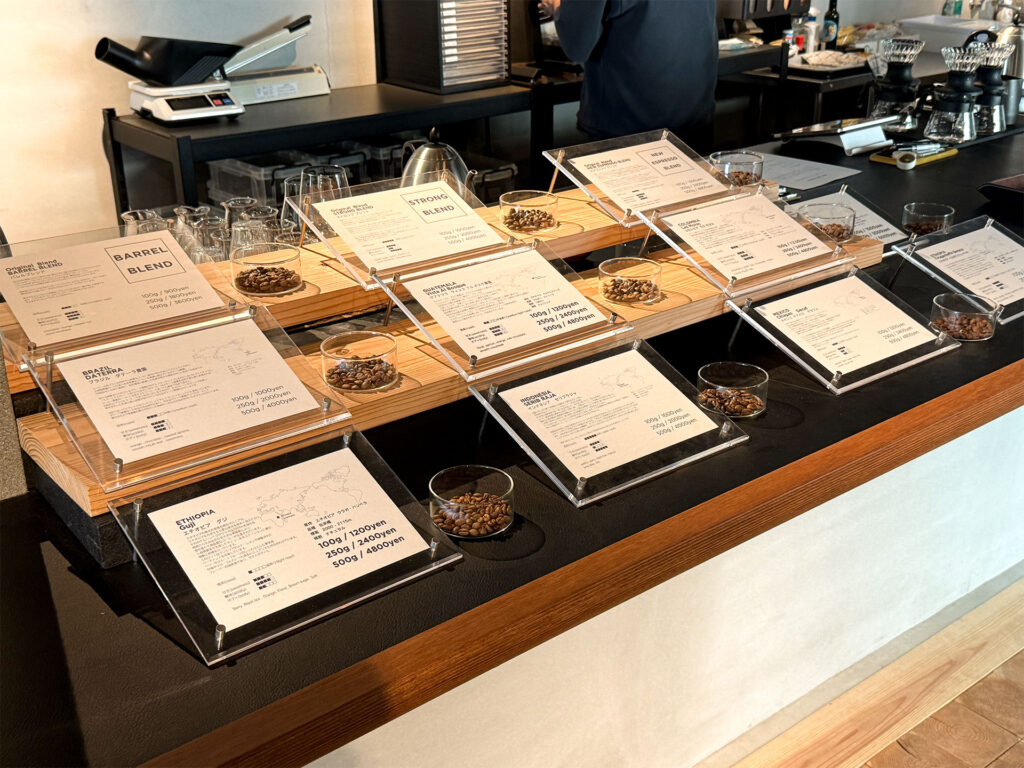 BARREL COFFEE ROASTERY コーヒー豆販売